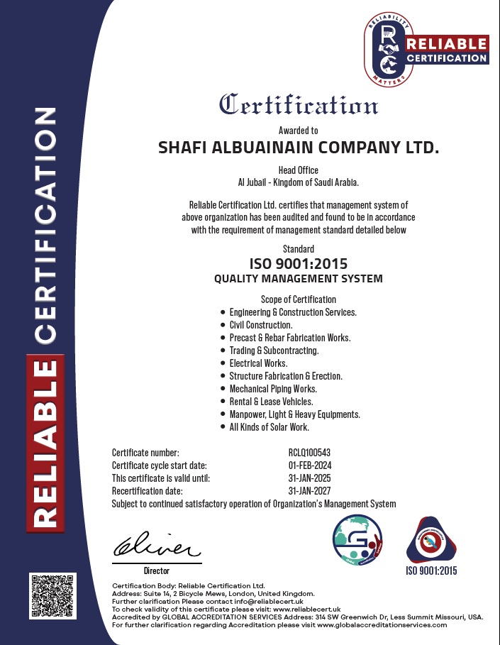 ISO 9001:2015 QUALITY MANAGEMENT SYSTEM